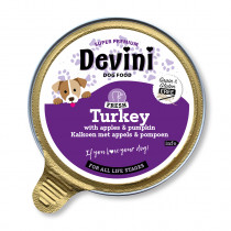 Devini dog turkey 85 gram